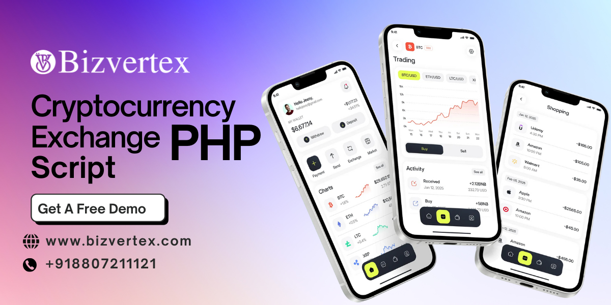 Cryptocurrency Exchange PHP Script | Free Crypto Exchange PHP Script Demo