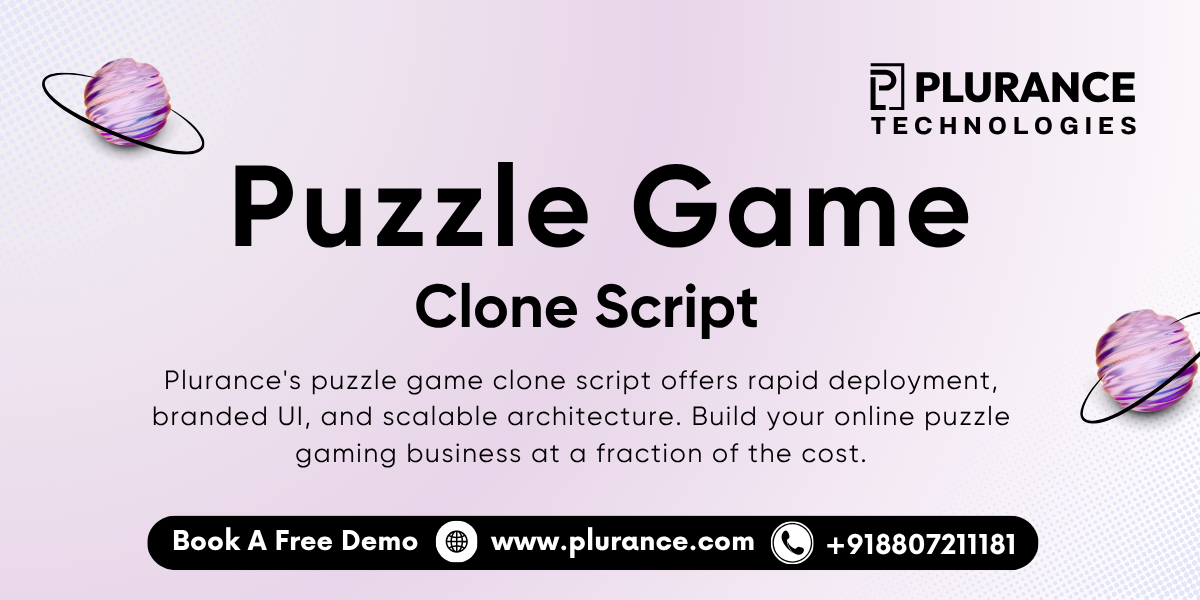 Puzzle Game Clone Script – Launch Your Gaming Platform